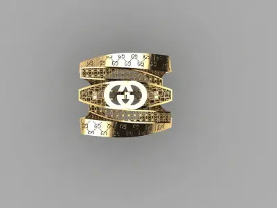 torturial ring 3D print model order