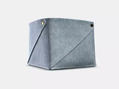 PUDDA Basket Low-poly 3D model