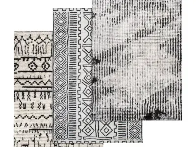 Rug Set 1516 3D model