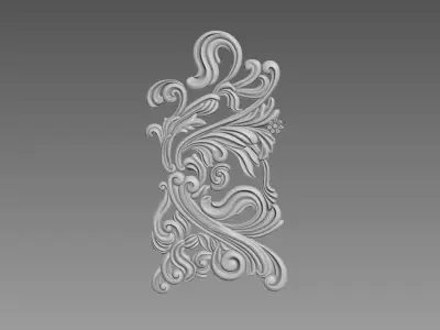 Decor for furniture 3D model shop