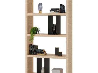 Flexform Bookshelf Braidense 3D model