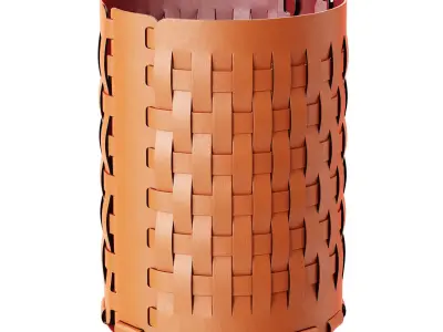 Versalite Basket 25 cm Cognac by ADJ Style 3D model