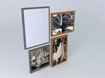 MIXED COMPOSITION 01 Free 3D model