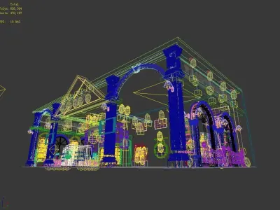 Exhibition - Area - 12X6 -3DMAX2012-07 3D model