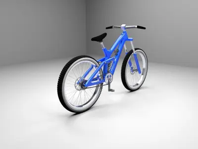 High-Poly 3D Cycle Model 3D model