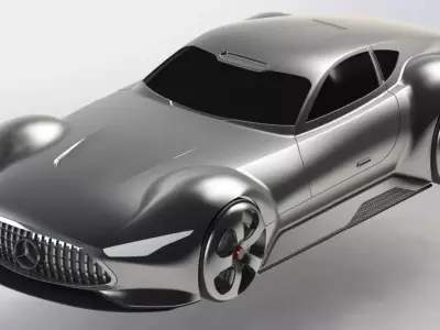 mercedes benz amg vision gran turismo 2013 3D print model