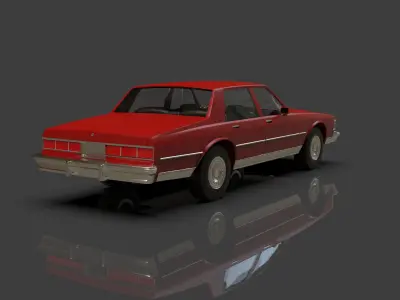 Chevrolet Caprice Classic 1977 4 Door RC  car 3D print model