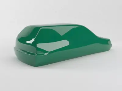 The silhouette of the car 1998 Volkswagen GTi VR6 MkIII 3D print model