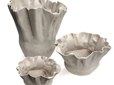 Levadnaja Aloha Vase Low-poly 3D model