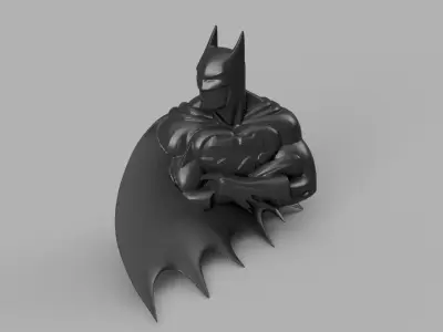 Batman Torso with cape Free 3D print model