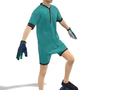 Sport Utility Outfit   Full ZPRJ Set  Low-poly 3D model