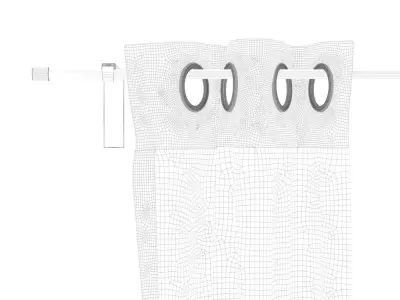 Curtain Detail - Showcase 3D model
