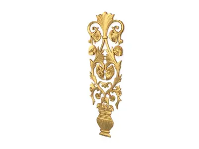 Classic decor ornament 156 3D model