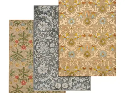 Rug Set 2327 3D model