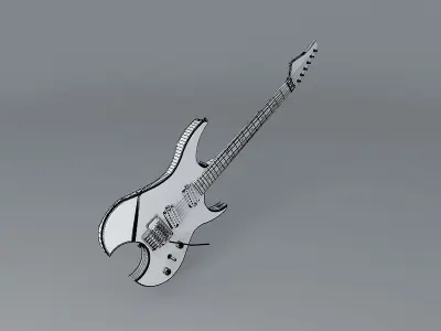 Electric guitar Free 3D model get