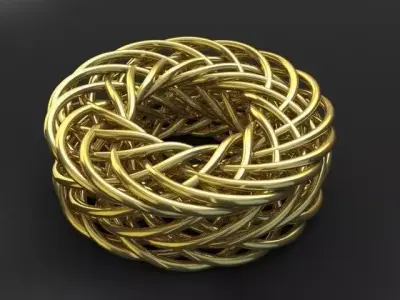 Mathematical art 3D print model