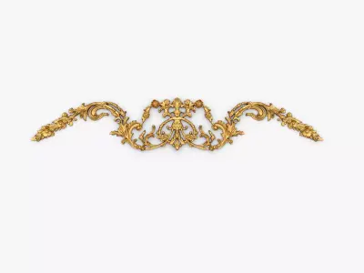 Classic decor ornament 292 3D model