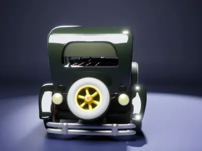 The Ant hill mob car 3D print model