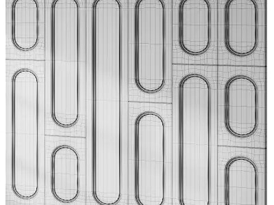 94 Headboard Wall Panel 3D model