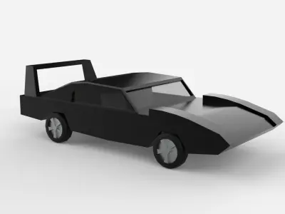 Dodge Low-poly 3D model