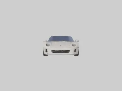 Targa Model 1 Low-poly 3D model