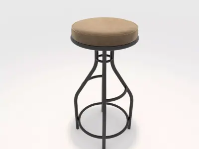 Bar Stool 46 3D model