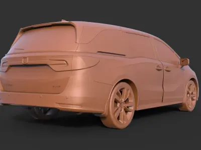 Honda Odyssey 2018 3D print model