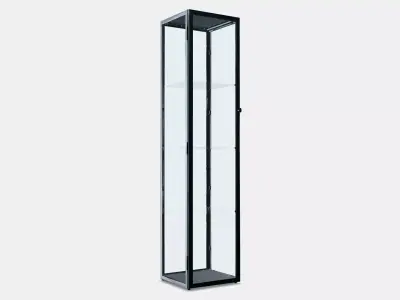 BLALIDEN Glass-door cabinet Low-poly 3D model