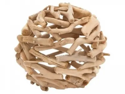 Beachcrest Oak Decorative Ball 3D model