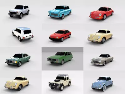 Car Collection Vol 2 3D model