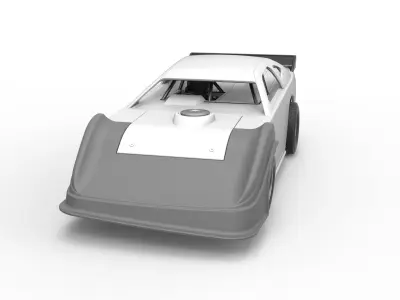 Australian Super Sedan Version 2 Scale 1 to 25 3D print model