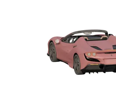 Ferrari F8 Spider 3D model