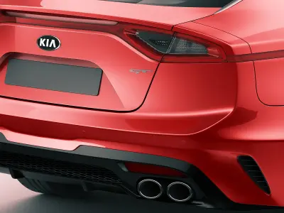 Kia Stinger GT 2017  3D model
