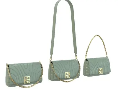 Givenchy Small 4G Soft Bag Low-poly 3D model