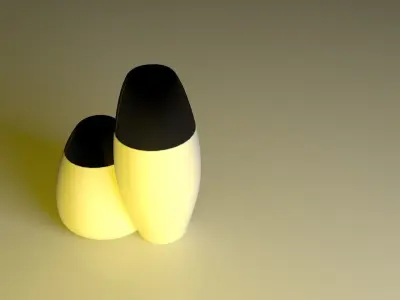 modern vase  Free 3D model