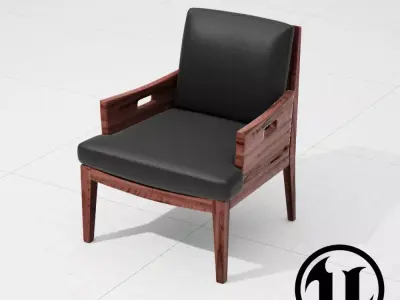 Flexform Betty Chair UE4 Low-poly 3D model