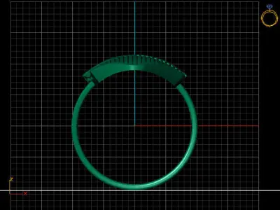 Women Ring STL Womens Ring 3d models 3D print model 3D print model 11