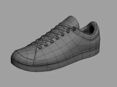 SHOES sneakers Low-poly 3D model