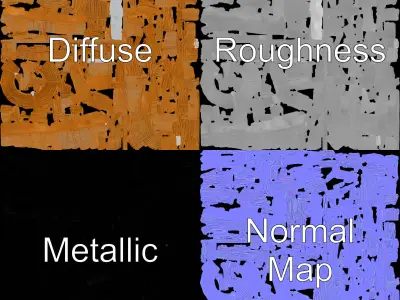 Wicker Pendant Lamp Shade Model Pack Low-poly 3D model