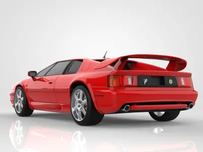 Lotus Esprit V8 1998 3D model