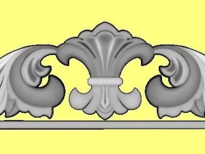DOOR TOP 3D model