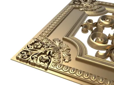  decorative pattern ready for 3D printing 3D model