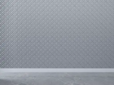 3d wall panel Low-poly 3D model buy