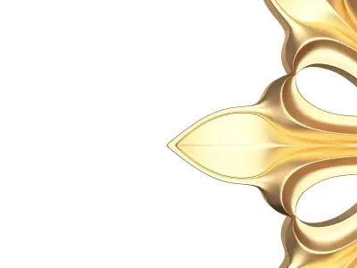 Rosette Carved Decoration CNC 025 Low-poly 3D model