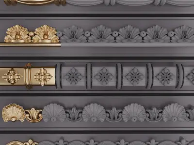 Trim Ornament 129 3D model