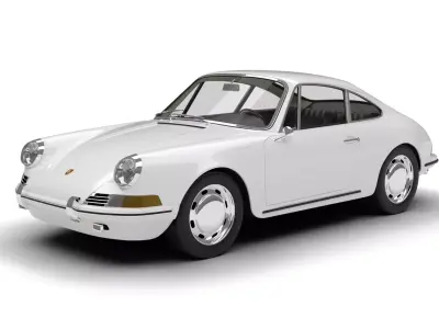 Porsche 911 1964 3d model  3D model