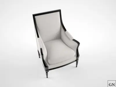 Gilles Nouailhac Bergere Louis XVI Jacob 3D model