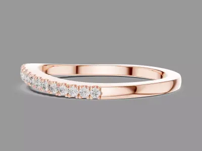 Eternity Band ring  3D print model