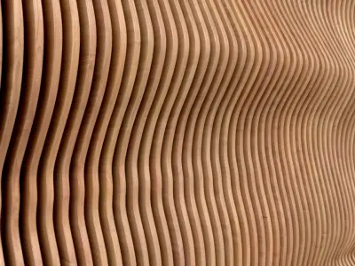 Parametric Wall 05 3D model