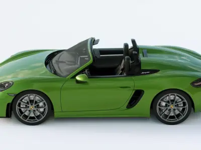 Porsche 718 Boxster Spyder 2020 3D model
